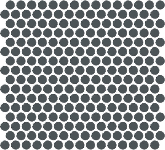 Color Wheel Penny Round Mosaics