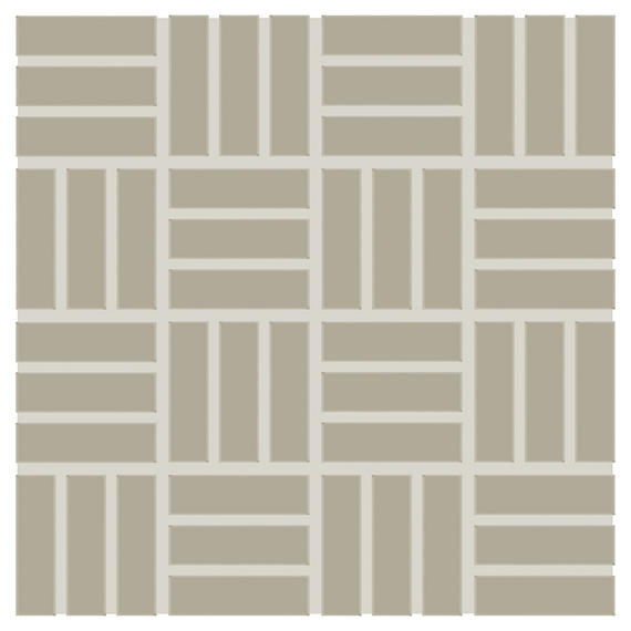 Color Wheel Lattice Mosaics