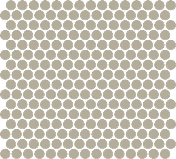 Color Wheel Penny Round Mosaics