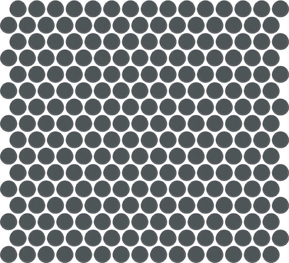 Color Wheel Penny Round Mosaics