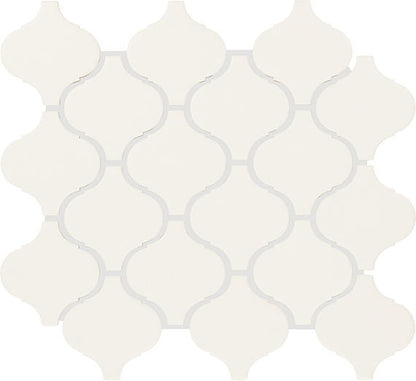 Color Wheel Retro Matte Arctic White, Chevron, 2X3, Matte