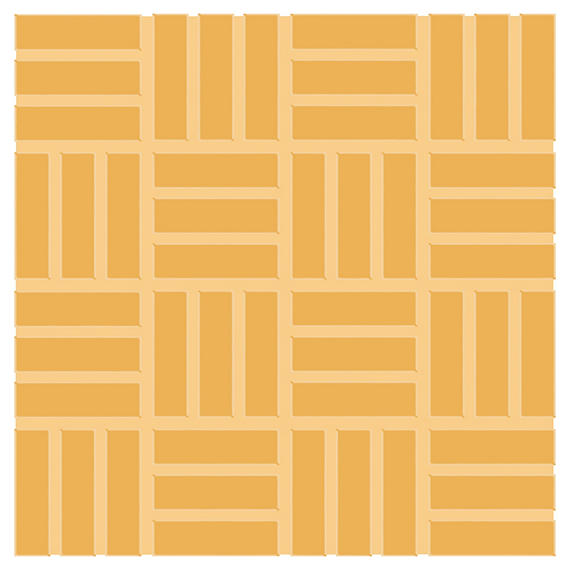 Color Wheel Lattice Mosaics