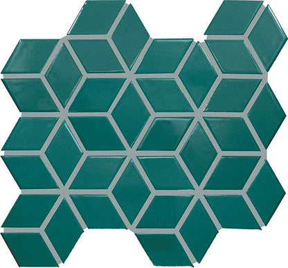 Color Wheel Retro Matte Arctic White, Chevron, 2X3, Matte