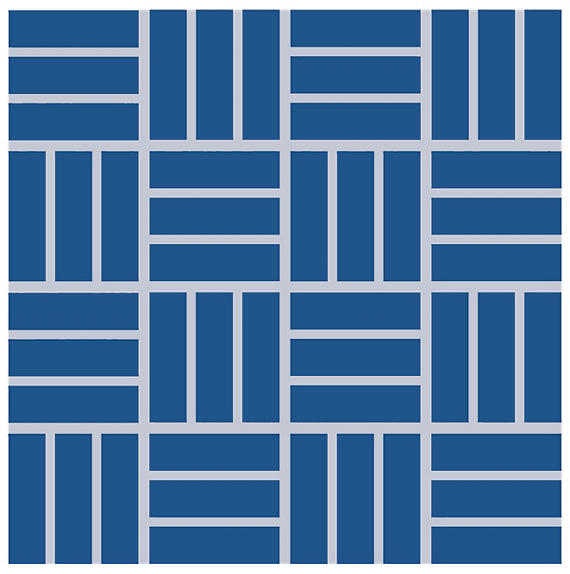 Color Wheel Lattice Mosaics