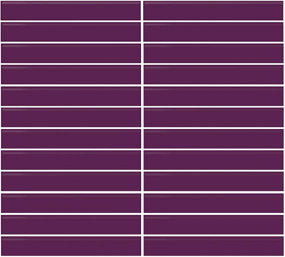 Color Wheel 1x6 Straight Joint Mosaics