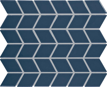 Color Wheel Retro Matte Arctic White, Chevron, 2X3, Matte