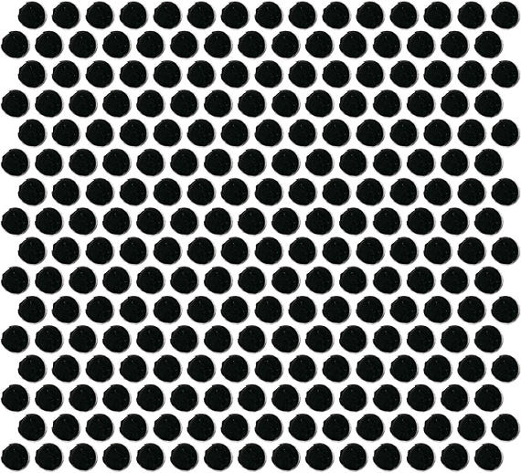 Color Wheel Penny Round Mosaics