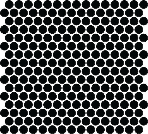 Color Wheel Penny Round Mosaics