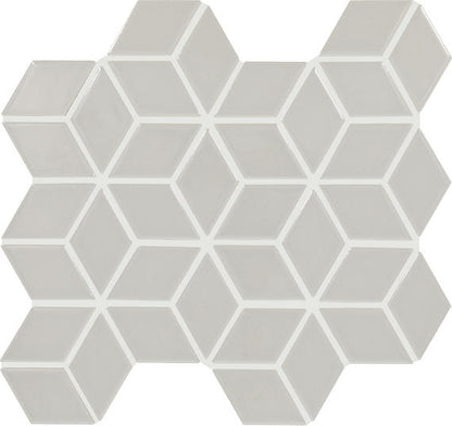 Color Wheel Retro Matte Arctic White, Chevron, 2X3, Matte