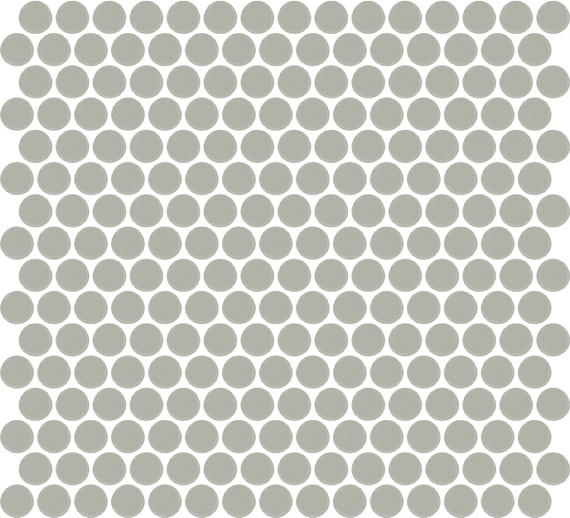 Color Wheel Penny Round Mosaics