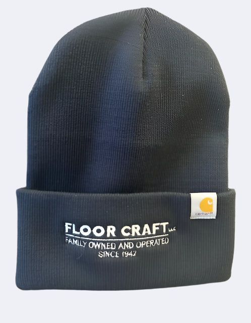 An amazing Floor Craft branded Carhartt beanie perfect for keeping you warm and looking great.