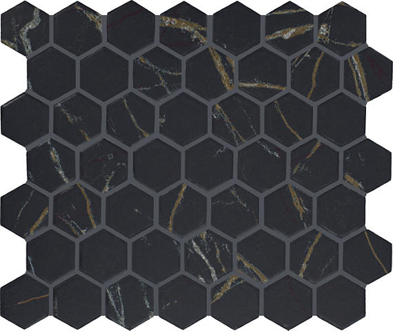 Daltile Perpetuo Marble Look Porcelain Mosaic Tile | Coordinating Set