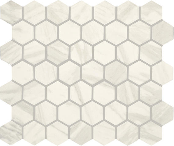 Daltile Perpetuo Marble Look Porcelain Mosaic Tile | Coordinating Set