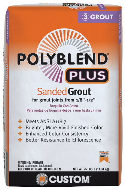 Polyblend Plus Sanded Grout