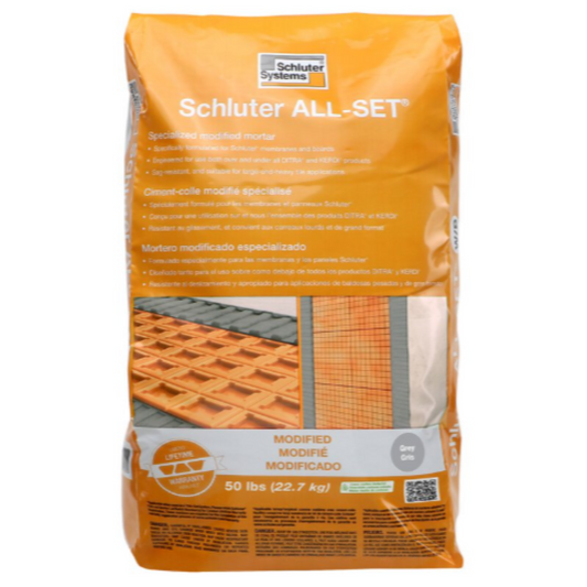 Schluter Thinset Mortar 50lbs