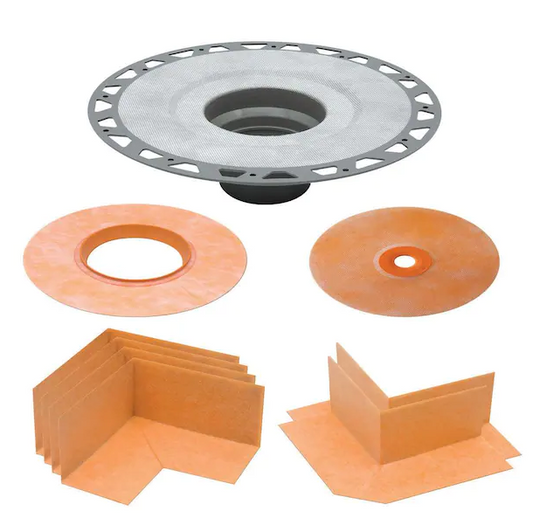 Schluter 2" PVC Drain Adaptor