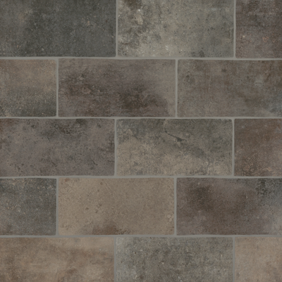 Montana 5x10 Matte Brick-Look Porcelain Field Tile, Rock Creek MEGA DEAL