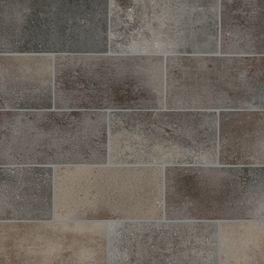 Montana 5x10 Matte Brick-Look Porcelain Field Tile, Rock Creek MEGA DEAL