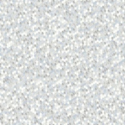 Natural Stone Celeste Blue MicroHex Mosaic