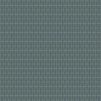 Marin Trapezoid Matte Porcelain Mosaic in Ocean Teal