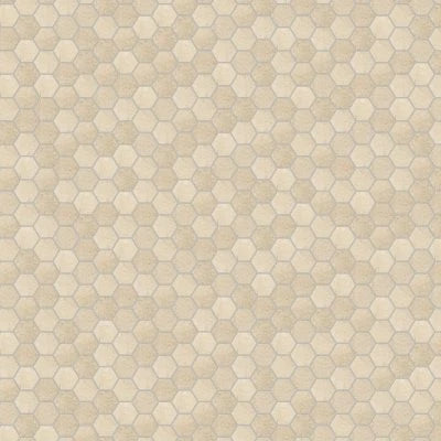 Crema Marfil 3" Hexagon Honed Marble Mosaic