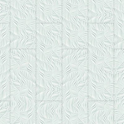 Glaciar Leaves Natural 12x36