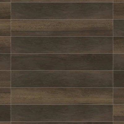 Antique 8" x 48" Wood Look Matte Porcelain Tile in Wenge
