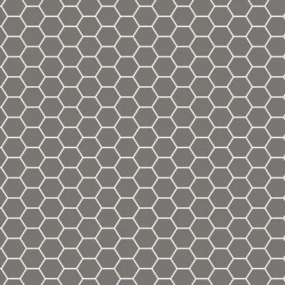 CARPENTER GREY HEXAGON 5X6 (WALL ONLY)