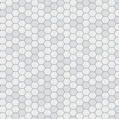 Macael Blanco Polished Hex Mosaic