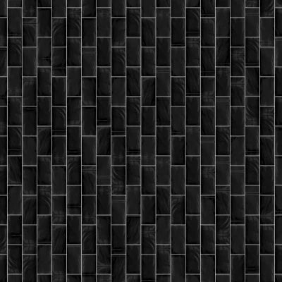 Monochrome Black 3x6 Brick