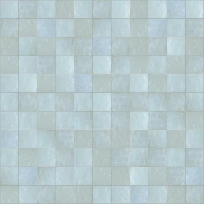 Cloé 5" x 5" Glossy Ceramic Tile in Baby Blue