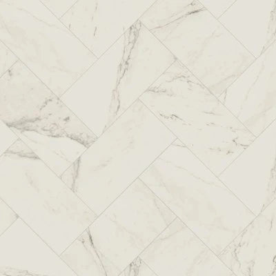 Classentino Marble - Palazzo White, Rectangle, 12X24, Matte