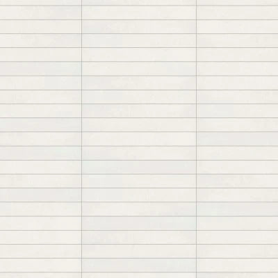 Allora 3" x 24" Matte Porcelain Tile in Solid White