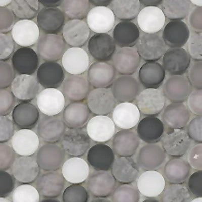Sobe Dusk Penny Round Mosaic