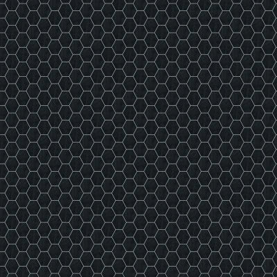 Artistic Reflections - Onyx, Hexagon, 3X3, Glossy