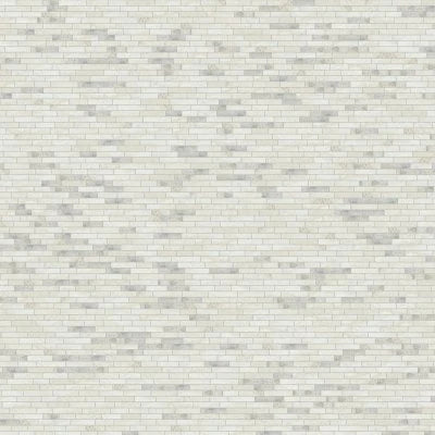Predella - Lumen White, Random Linear, Straight Edge, Mix (M024)