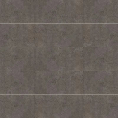 Loft 12" x 24" Honed Porcelain Field Tile in Dark Grey