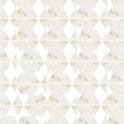 MOSAIC DORIAN POLISHED TRIANGLE (10X14 SHEET)