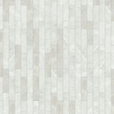 Iceberg White 3" x 12" Brushed Marble