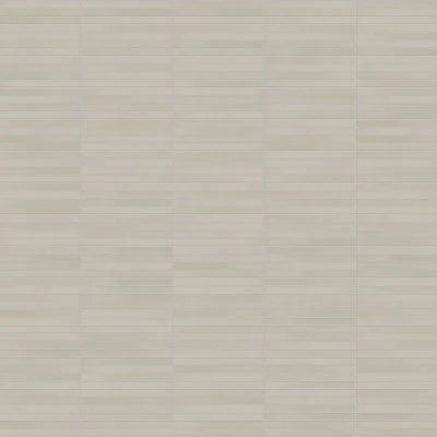 Sahara 1" x 12" Matte Porcelain Mosaic Tile in Grey