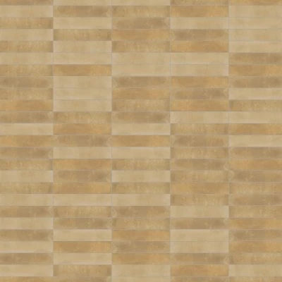 Celine 2.5" x 12" Matte Porcelain Floor & Wall Tile in Cotto