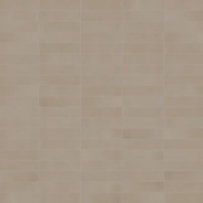 Sahara 3" x 12" Matte Porcelain Tile in Taupe