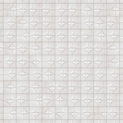 Vertex Curve White 6x6 Glossy
