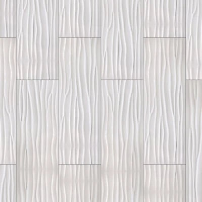Glaciar White 12X36 Glossy