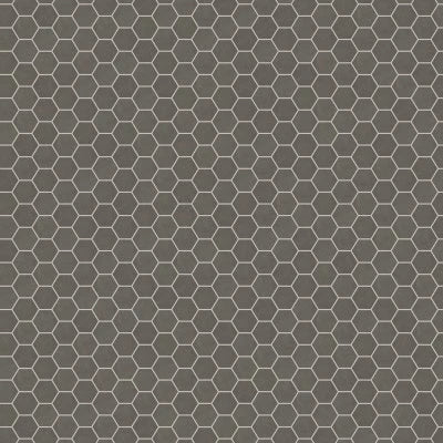 Materika 3" Hexagon Matte Porcelain Mosaic in Mud