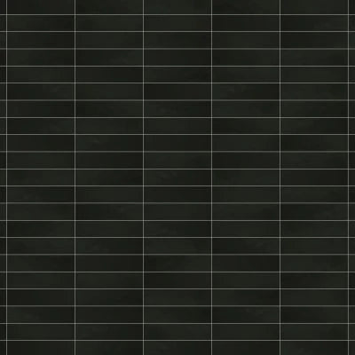 Clara 2.75" x 11" Matte Porcelain Tile in Noir