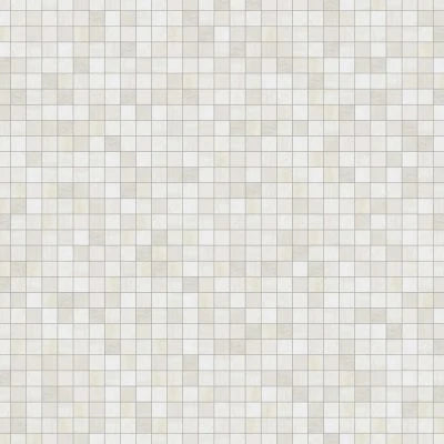 Zagora 2" x 2" Glossy Zellige Mosaic Tile in Blanc
