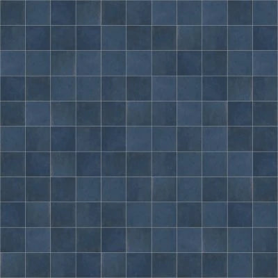 Cloé 5" x 5" Glossy Ceramic Tile in Blue