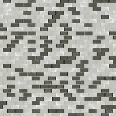 Crystal Shores Diamond Delta, Brick Joint, 2X1, Glass