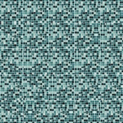 Tortuga Turquoise Natural Minisquare Mosaic
